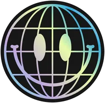 smiley globe